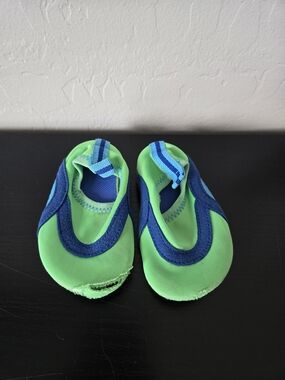 Robeez Green & Blue Slip-On Water Shoes